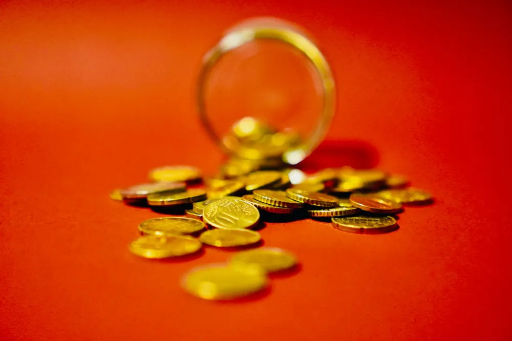Gold coins